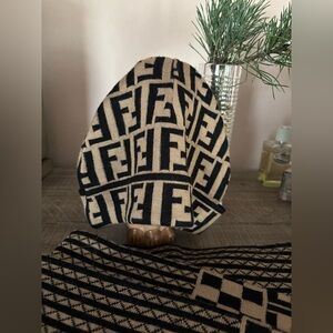 FENDI scarf & hat set